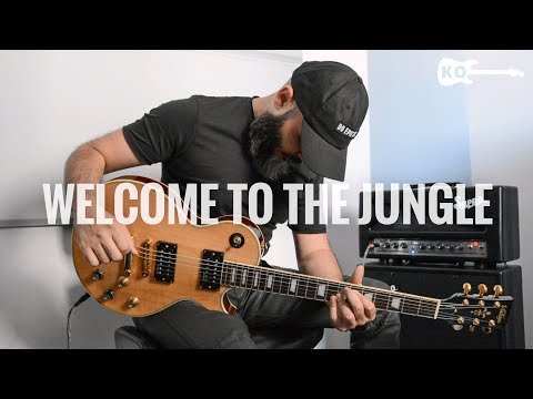 Guns N' Roses - Welcome To The Jungle - Electric Guitar Cover by Kfir Ochaion