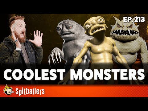 Never Big Spoon & Coolest Fictional Monsters - Episode 213 - Spitballers Comedy Show