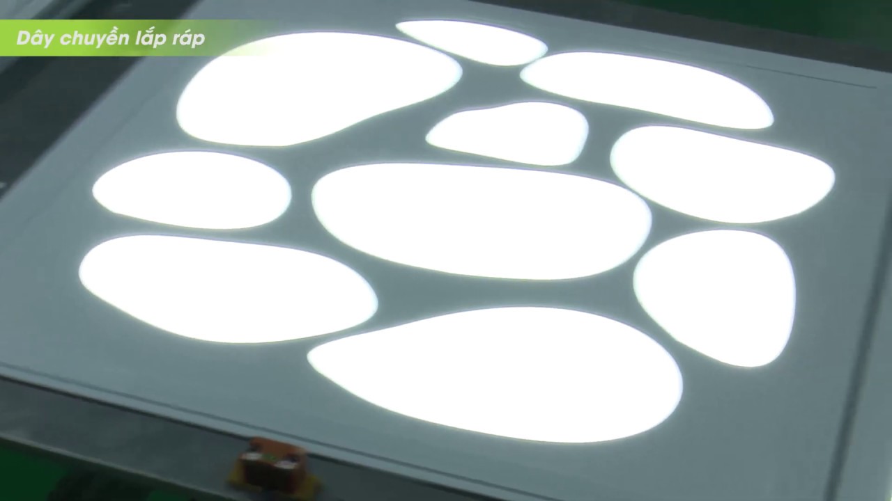 Dây chuyền sản xuất đèn LED Panel hoa văn