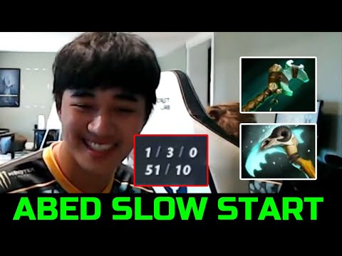 SLOW START TO GODLIKE - ABED SCYTHE OF VYSE INVOKER DOTA 2