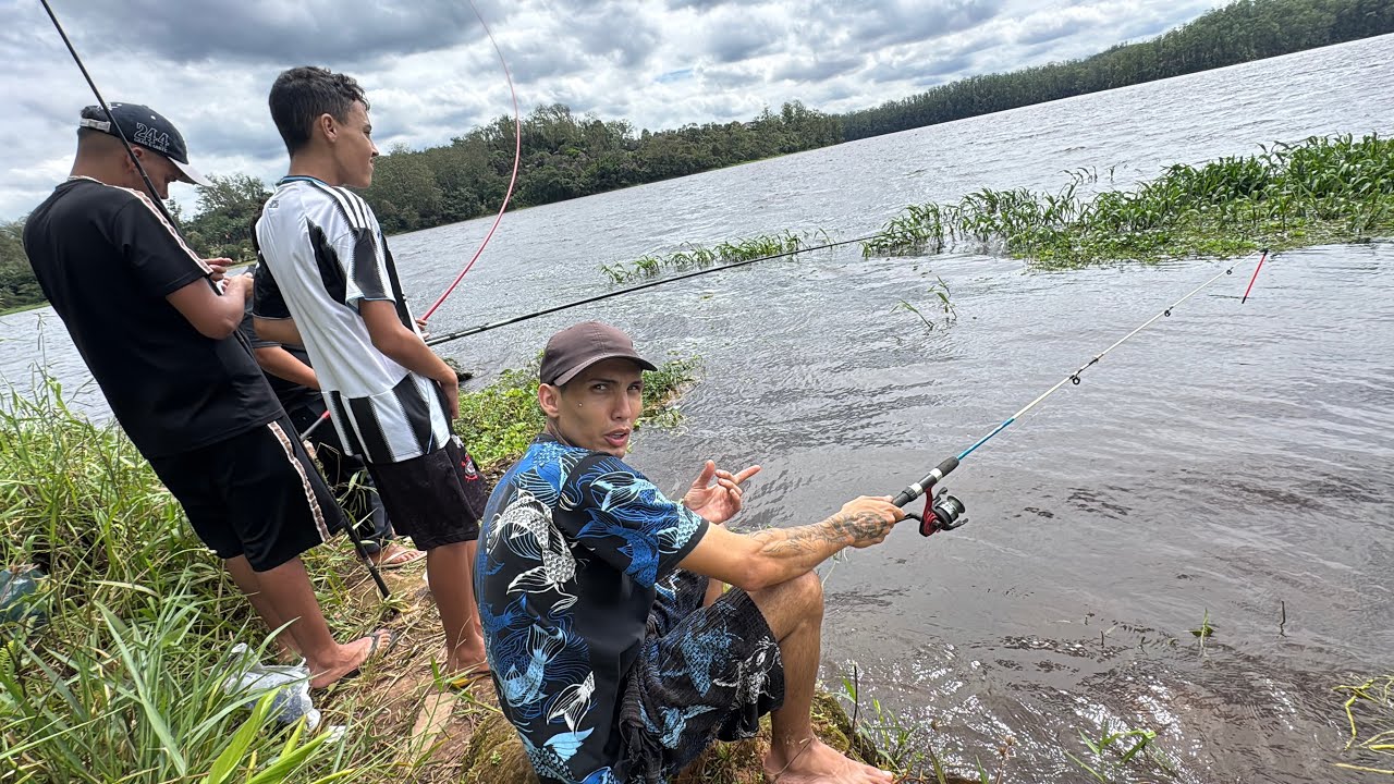 PESCARIA COM OS AMIGOS RUIM DE PESCA 