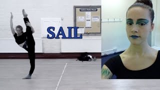 Sail dance routine -rehearsals ~Tatiana&#39;s choreography (Awolnation)
