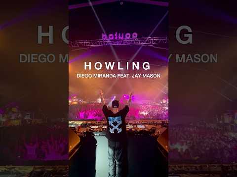 HOWLING - Diego Miranda feat Jay Mason - LIVE!🔥 @ONErpmBR #diegomiranda #newmusic #onerpm