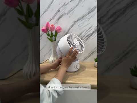 Gambar Kels Garlyn Kipas Angin Meja Circulation 6 Inch - Abu-Abu