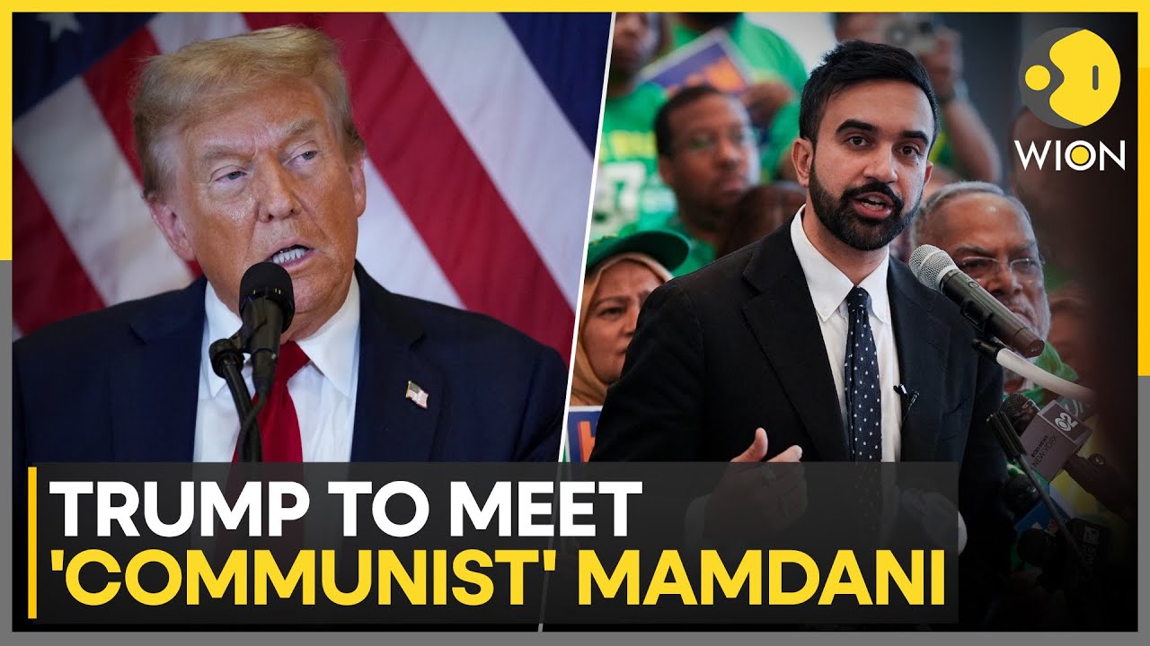 Trump-Mamdani: Trump to Meet ‘Communist’ Mamdani After Historic NYC Win | WION