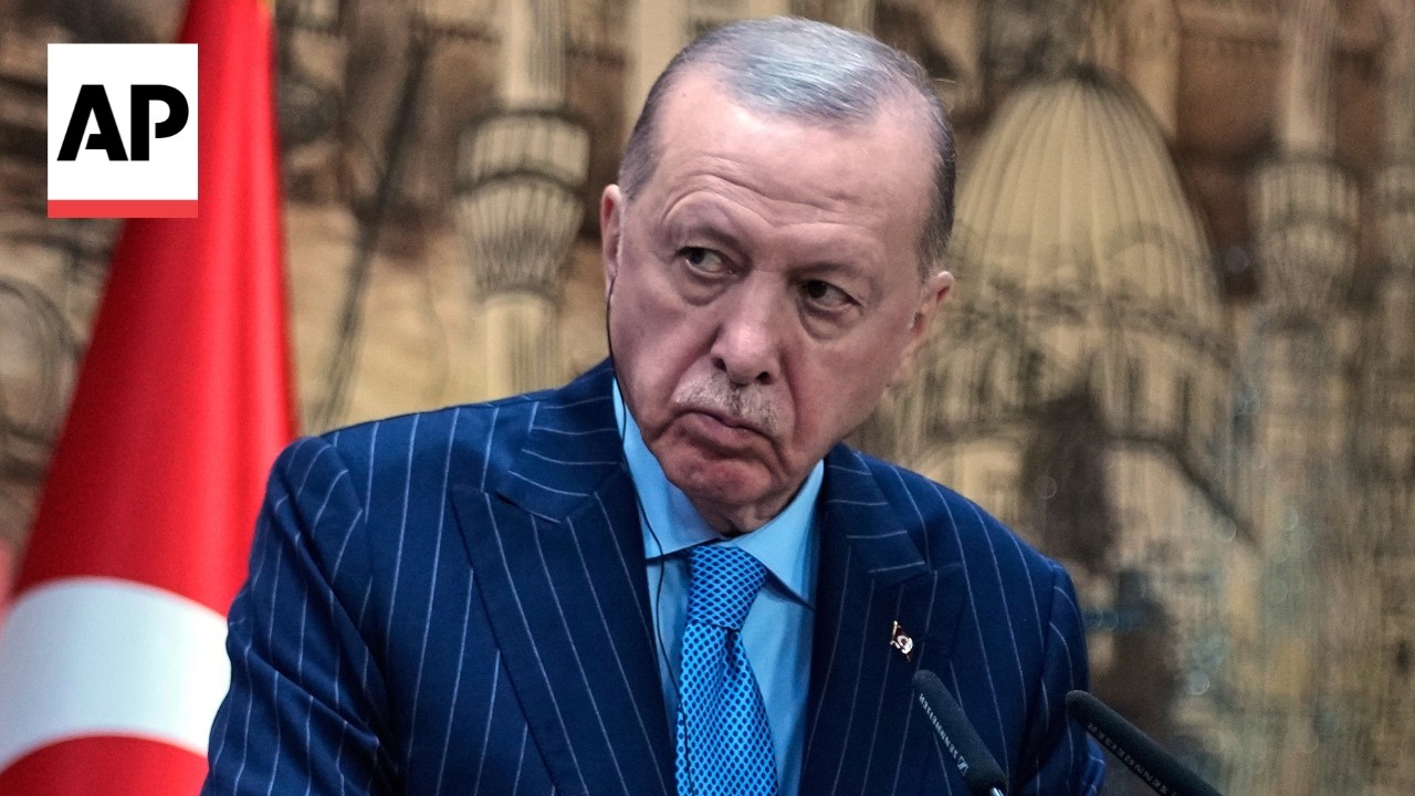 Video | Erdogan says Turkey pushing to end ‘unlawful, meaningless’ Iran war