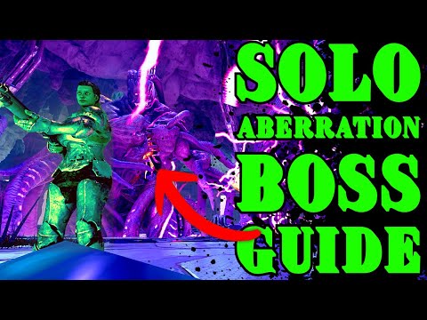 How To SOLO ABERRATION Boss Guide in Ark Survival Ascended!!!