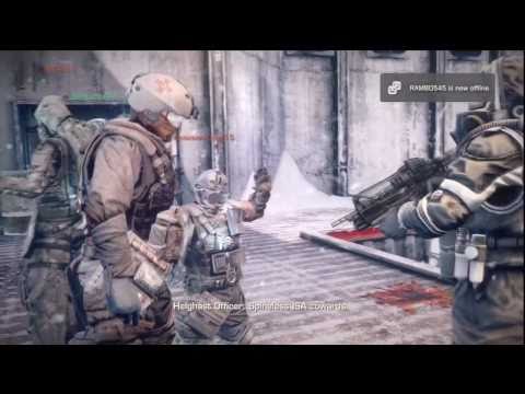 Killzone 3 Beta - Operations All Cutscene (Frozen Dam) [HD]