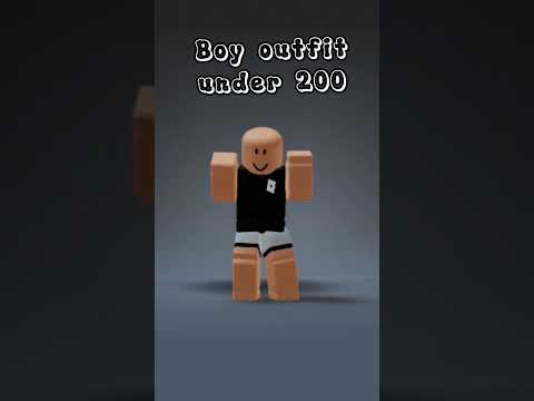 Boy outfit under 200 robux #youtubeshorts #roblox #trending #viral #fyp #shorts
