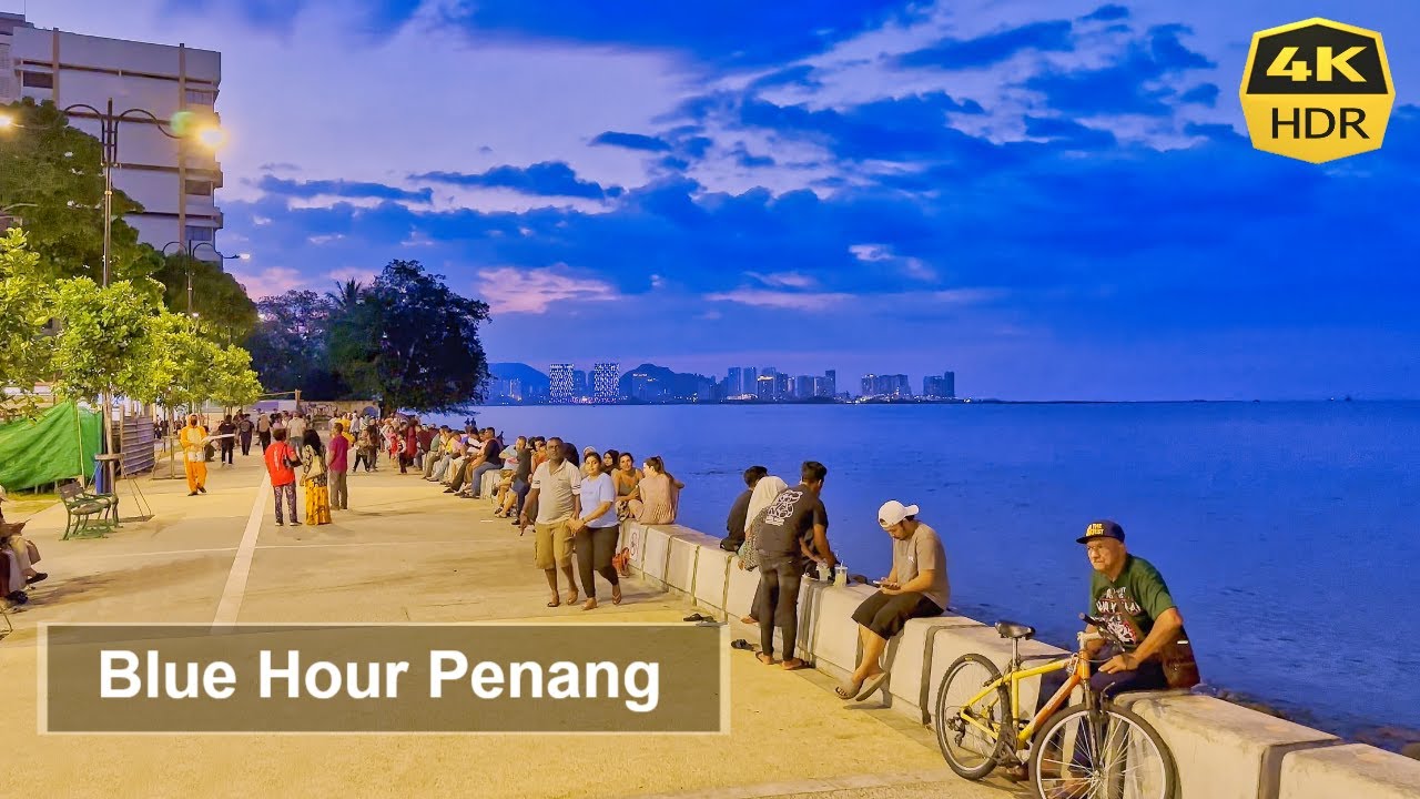 Immersive street-level walking tour through Penang Georgetown, Malaysia, showcasing authentic urban landscapes, local architecture, and the vibrant atmosphere of the city's neighborhoods