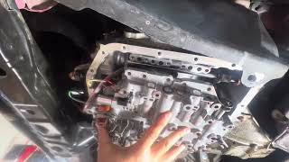 Toyota RAV4 transmission valve body removal
