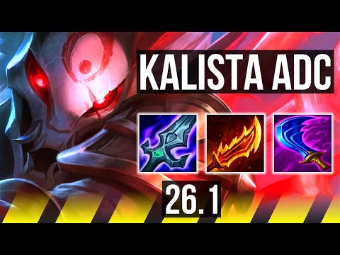 KALISTA & Thresh vs MISS FORTUNE & Elise (ADC) | KR Master | 26.1