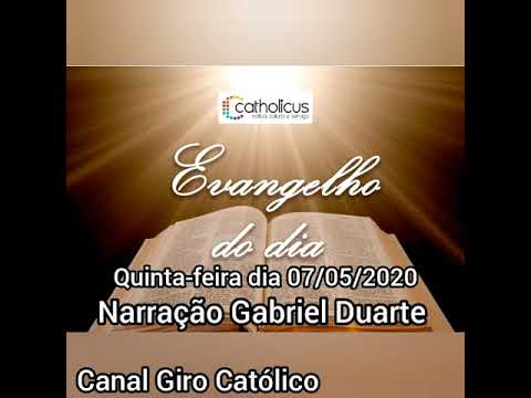 Evangelho do dia 07/05/2020 com Reflexão ( Jo 13,16-20 )
