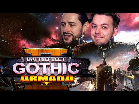 Echtzeit-Strategie im Warhammer-Universum | Battlefleet Gothic: Armada 2 mit Steffen & Denis