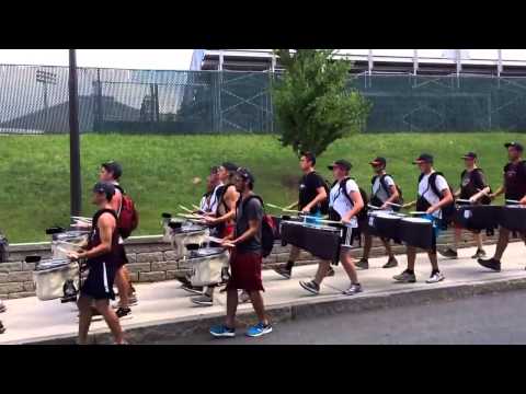 UMass Drumline 2015: Cadence Excerpt - Band Camp