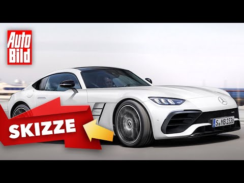 Mercedes-AMG GT Coupé (2022) | Mehr als 800 PS im neuen AMG GT? | Skizze