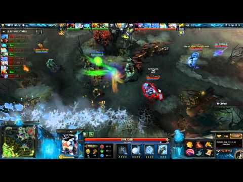 Fnatic Kyxy and Mushi Epic Buyback vs Navi   Dota 2 TI5