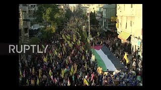 Lebanon: 'Death to Israel' - thousands attend Hezbollah rally in Beirut