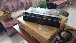 Video thumbnail for Behringer DCX2496 + T.amp TSA 4-1300 + Electro Voice ZX5-90 by Daniel Rundev