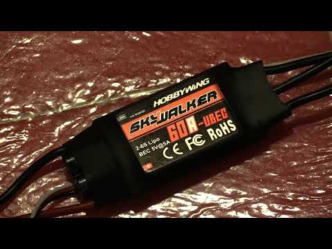 40amp Hobbywing ESC video