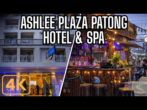 Ashlee Plaza Patong Hotel & Spa Walkaround | What’s Nearby (4K)