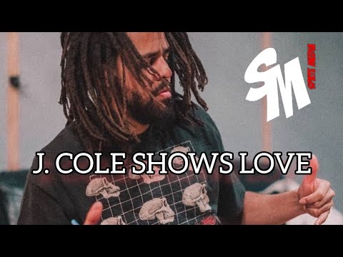 J. Cole Visits Local Rappers Listening Session in NYC Ty Trilly