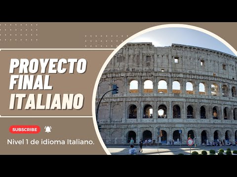 Proyecto Final Italiano Nivel 1 Royal Language Idiomas Online