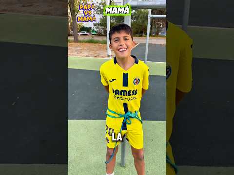 PAPÁ va MAMÁ 🤣🤣 #youtubeshorts #shorts #vuelosinmotor #risa #humor #papavsmama #parkour #comedia