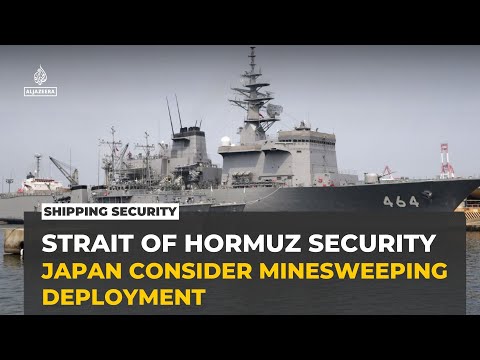 Japan weighs sending minesweepers to Strait of Hormuz amid political debate