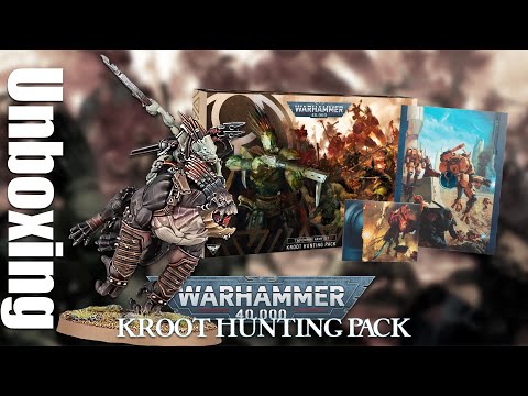 UNBOXING Tau Empire Army Set Kroot Hunting Pack Warhammer 40 000 #tabletopgaming