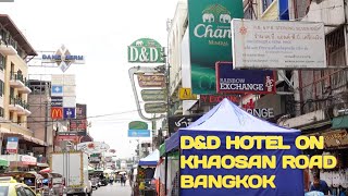 D&D HOTEL KHAOSAN ROAD BANGKOK REVIEW II ROOM ,RECEPTION AND POOL AREA