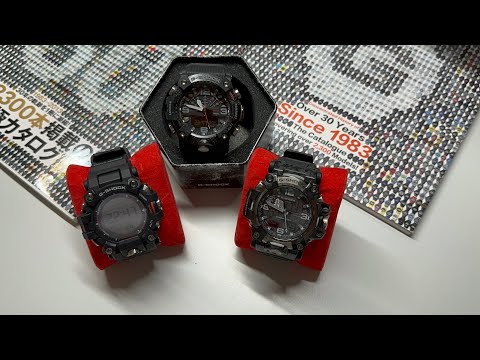 Unboxing the G-Shock Mudmaster GG-B100 + quick comparison to GWG-2000 and GW-9500