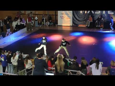 Sandra Elle a Mia (Beat Up Ostrava) - 4. místo MČR HIP HOP duo juniors M - 27.11. 2022 Brno