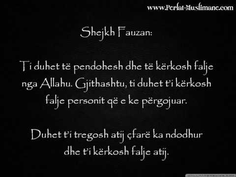 Pendimi për përgojimin ndaj dijetarëve - Feuzan