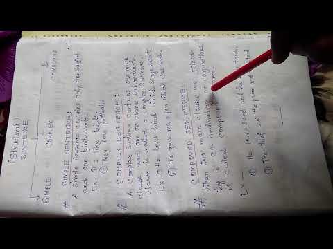 TYPES OF STRUCTURAL SENTENCES (SANTALI VERSION)