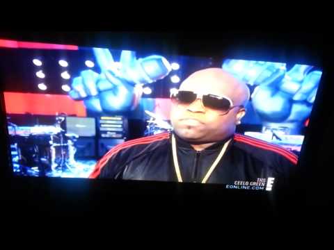 Christina Aguilera on Ceelo Green