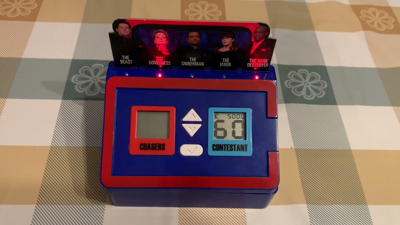 Beat The Chasers Interactive Electronic Family Quiz Game