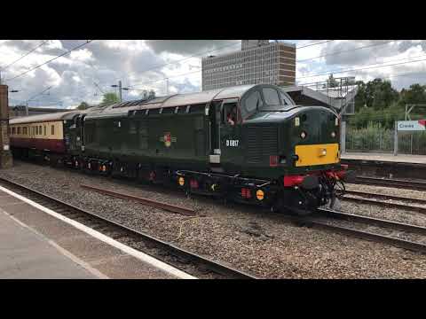 D6817 (37521) Departs Crewe