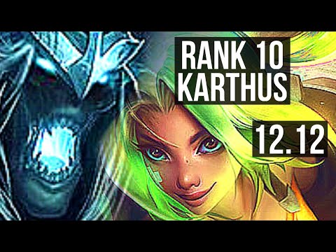 KARTHUS & Senna vs ZERI & Bard (ADC) | 7/2/12, Rank 10 Karthus | EUW Challenger | 12.12