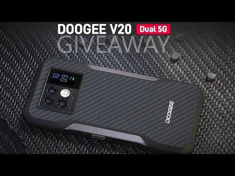 New DOOGEE V20 - First Dual Display Rugged Phone in 2022!