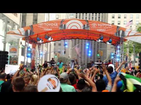 Shaggy LIVE in New York City - Angel & Mr. BoomBastic @ NBC's Today Show