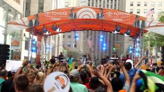 Shaggy LIVE in New York City - Angel & Mr. BoomBastic @ NBC's Today Show