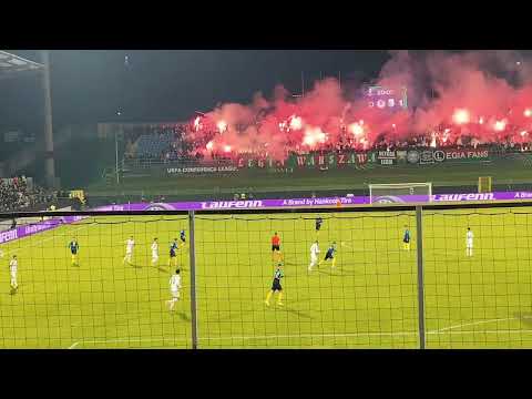 Celje: Legia 2:1 (fan video from the stands) 6.11.2025
