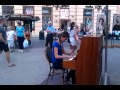 Львов. Июнь 2013. Уличное фортепиано 