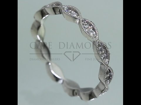 Organic eternity engagement ring #Organiceternityrings