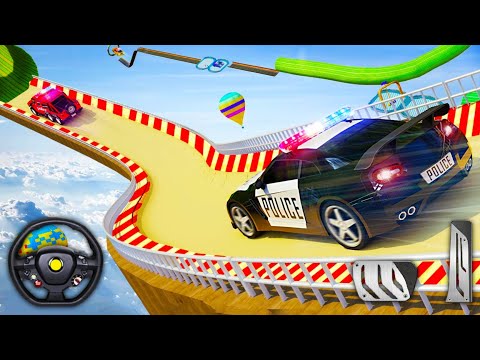 Police Ramp Car Stunts GT Racing Car Stunts Game - Android Gameplay