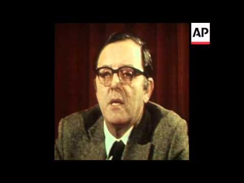 SYND 31 12 74 PRISONERS RELEASED FROM LONG KESH