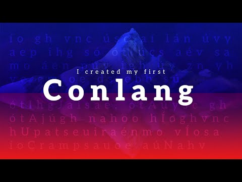 I created my first conlang — Here's how the conlang works