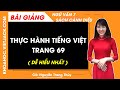 Thực hành tiếng việt trang 69 Ngữ văn lớp 7 Cánh diều