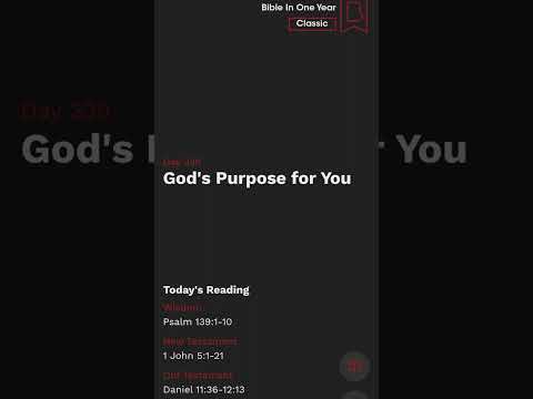 Bible Study Day 339 | God's Purpose For You